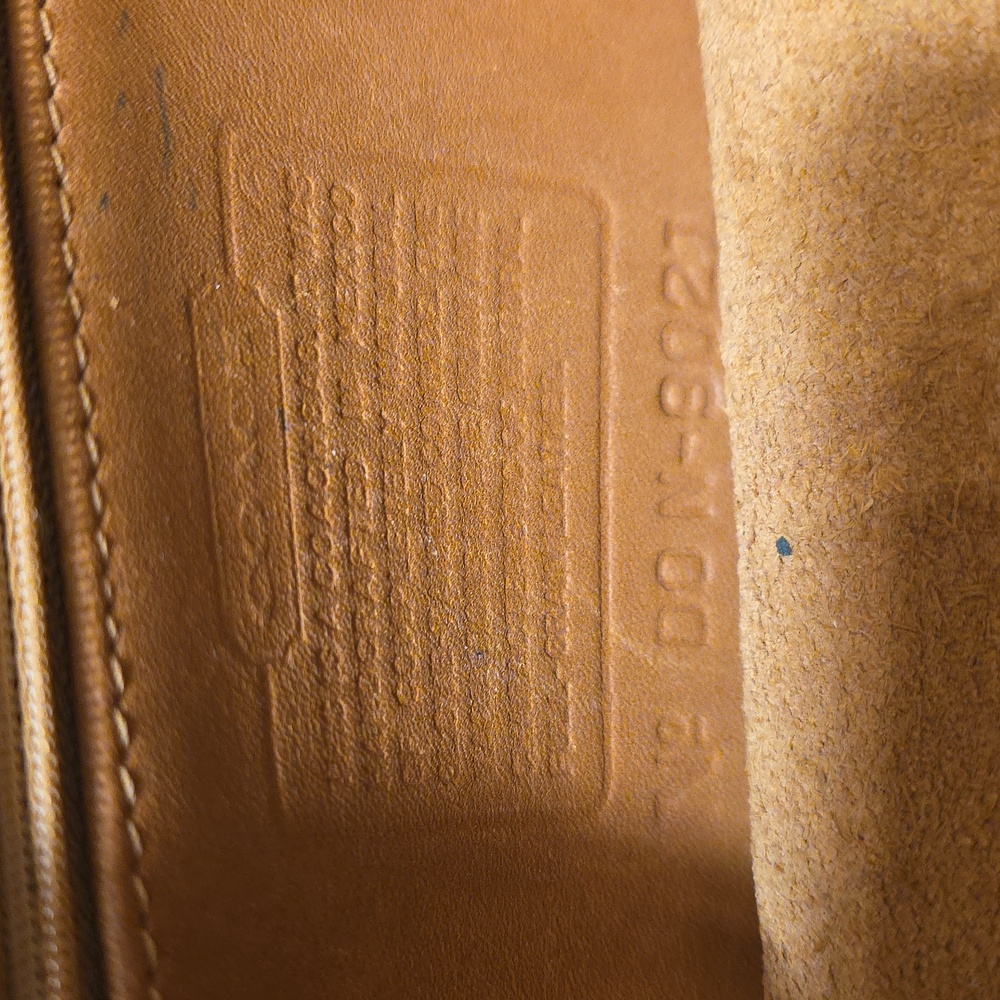 Coach Vintage Weston Bag 9021 RARE Camel Nickel Hardware - Picture 2 of 7